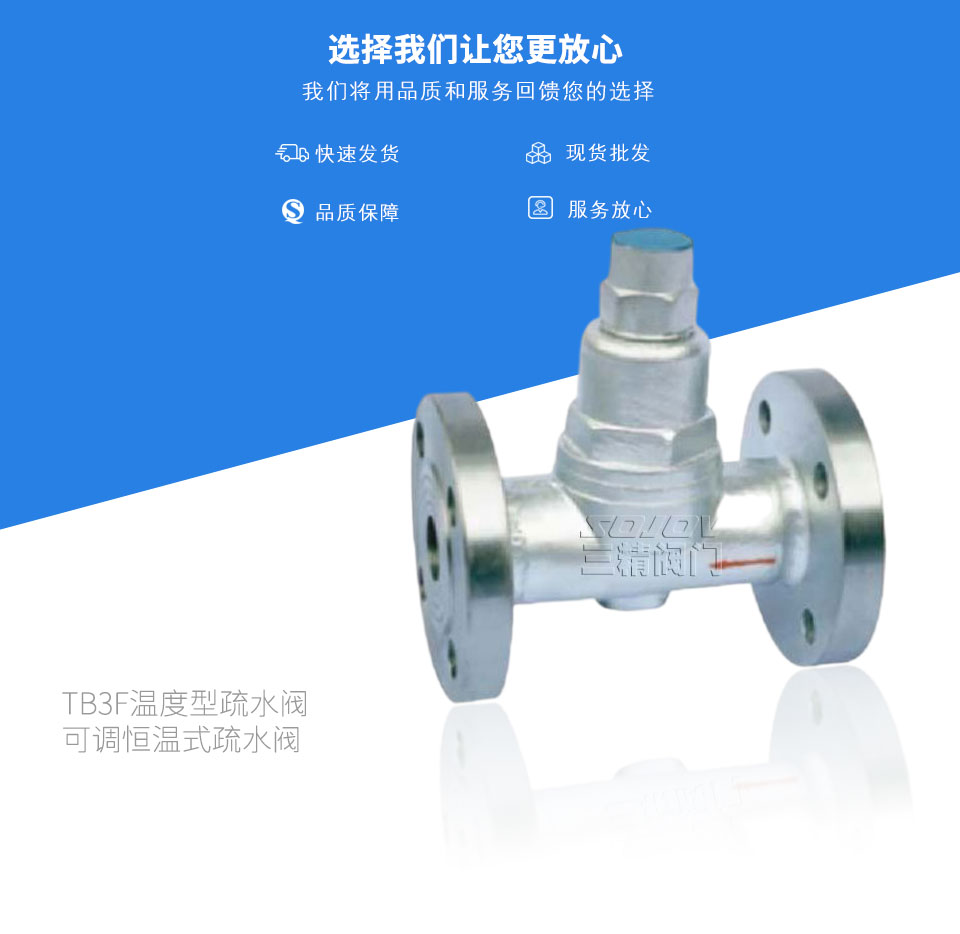 TB3F溫度型疏水閥,可調(diào)恒溫式疏水閥