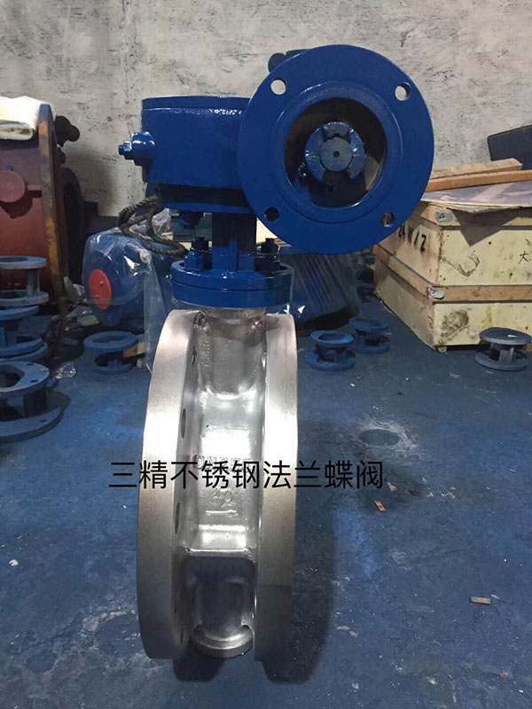 不銹鋼法蘭蝶閥